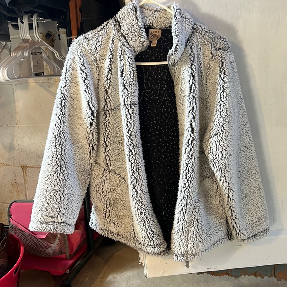 Como Vintage Fuzzy jacket